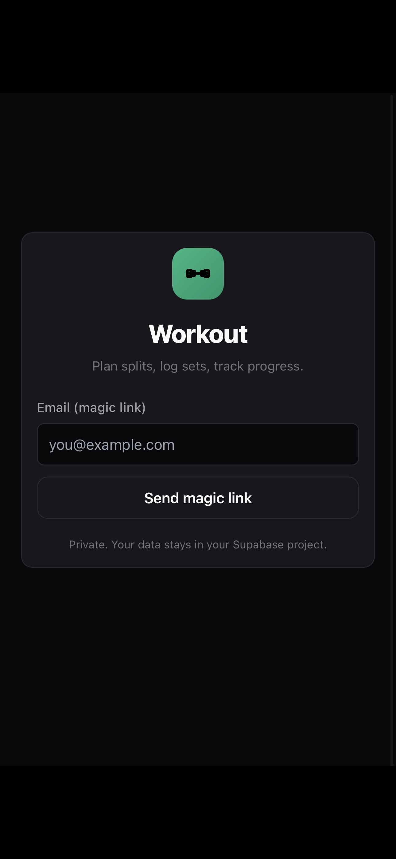BarbellMind app